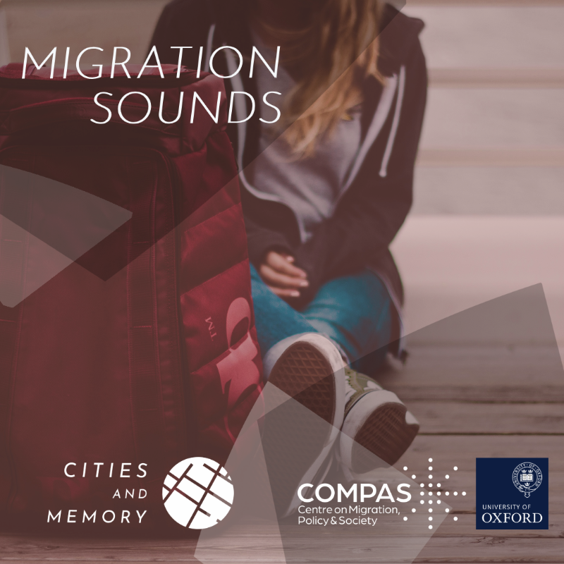 citiesandmemory's tweet photo. Launching on 16 September - Migration Sounds, the world's first collection of the sounds of human migration, recomposed and reimagined by artists. 

An incredible project that is the result of a year-long partnership between Cities and Memory and @COMPAS_oxford at @UniofOxford:
