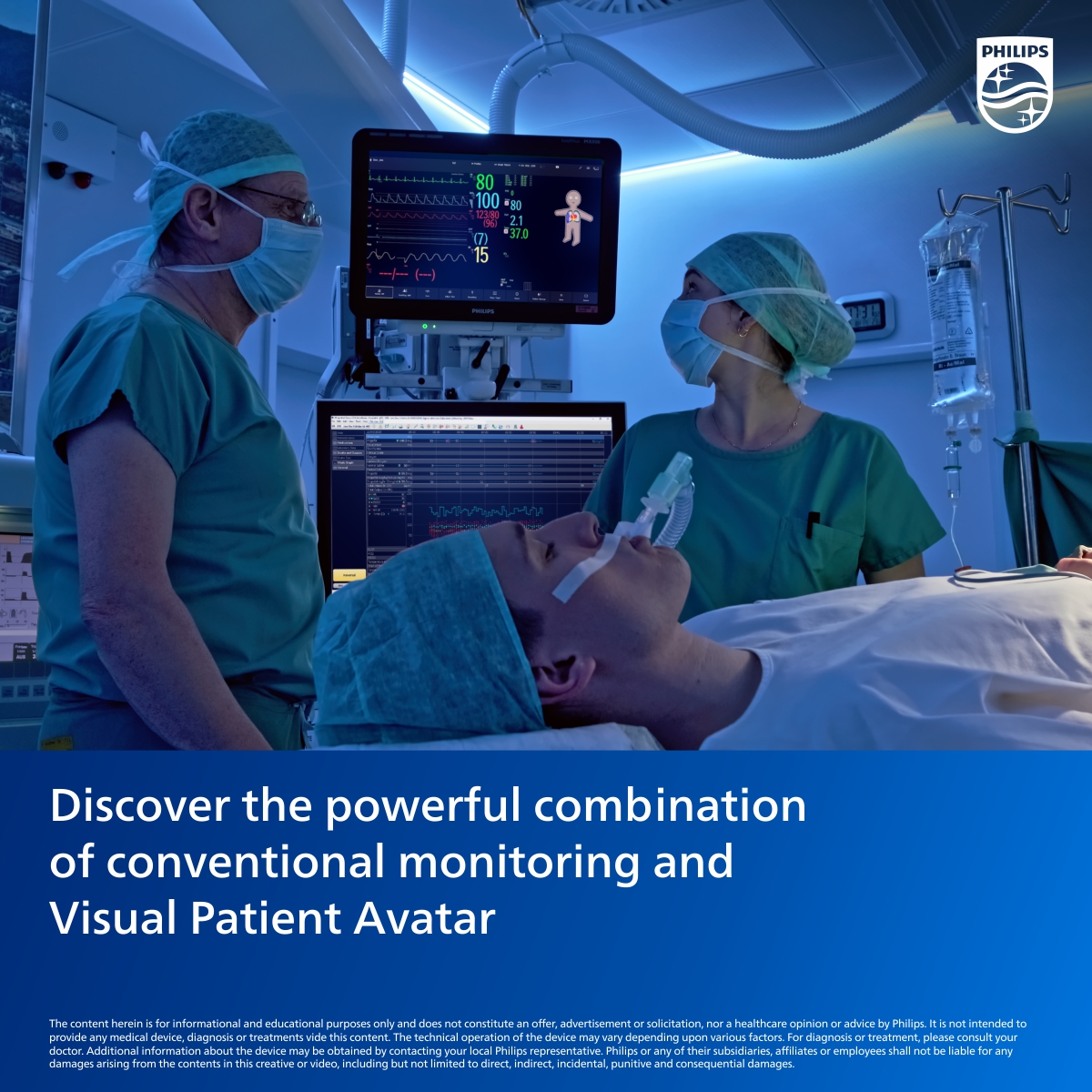 Philips Visual Patient Avatar is designed to deliver additional insights into patient condition and help you keep your focus in the busy, dynamic OR environment.  Learn more: to.philips/6014inqye
#PatientMonitoring #InRhythmWithYou #VisualPatientAvatar