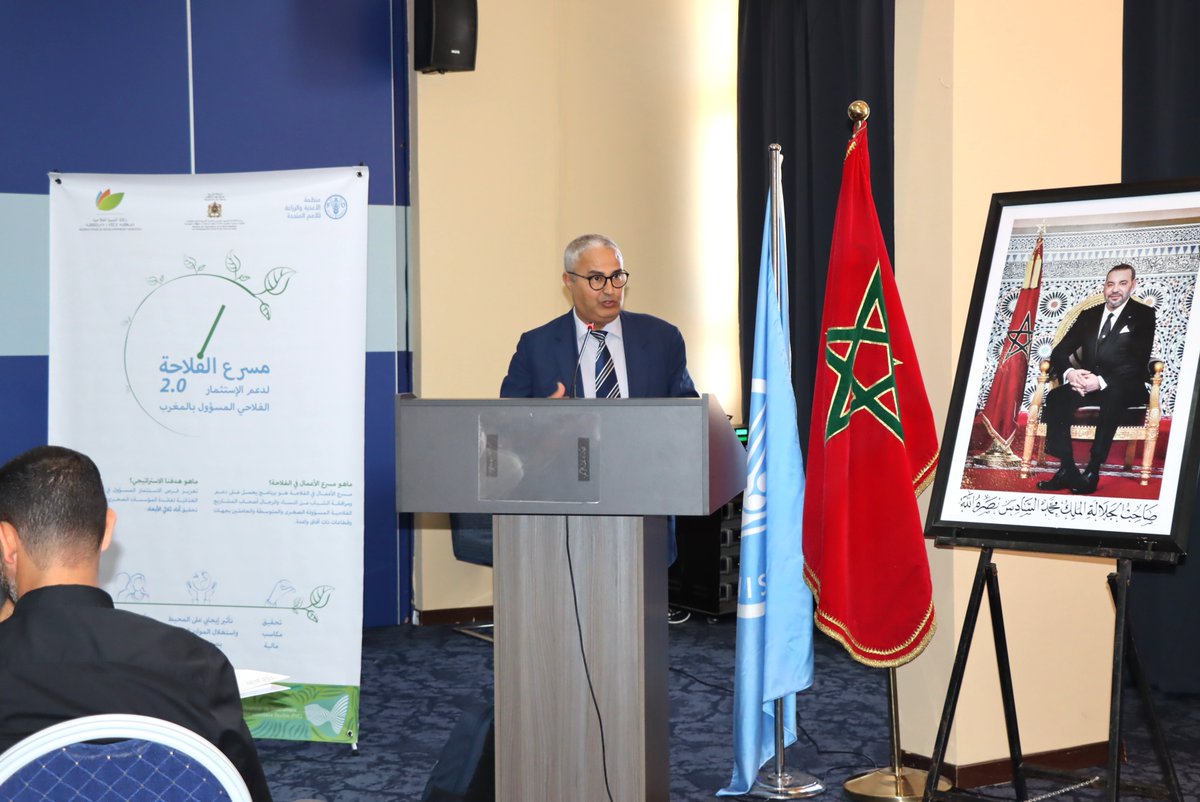 FAO au Maroc (@faomaroc) on Twitter photo 🌾En direct de #Tanger:Lancement de l'atelier Agri-accélérateur 2.0 avec <a href="/Minagri_Gov/">Agriculture au Maroc - الفلاحة بالمغرب</a> #ADA & <a href="/FAOMaroc/">FAO au Maroc</a> & + de 50 participants! Objectif: stimuler l'entrepreneuriat agricole et promouvoir les investissements responsables.Ensemble,bâtissons un secteur agricole résilient & durable🚜 🌾En direct de #Tanger:Lancement de l'atelier Agri-accélérateur 2.0 avec <a href="/Minagri_Gov/">Agriculture au Maroc - الفلاحة بالمغرب</a> #ADA & <a href="/FAOMaroc/">FAO au Maroc</a> & + de 50 participants! Objectif: stimuler l'entrepreneuriat agricole et promouvoir les investissements responsables.Ensemble,bâtissons un secteur agricole résilient & durable🚜
