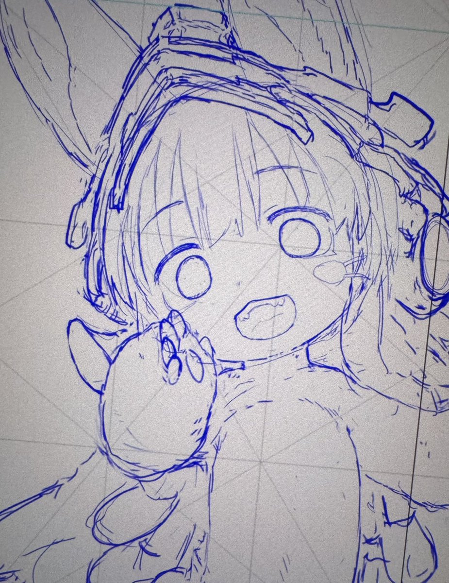 tukushiA's tweet photo. ラフの時だけ入れてあるこの分割線、なんだと思います？
そう。これはあるとやり手っぽくなって気分がアガる線です。
ンナンチ。 https://t.co/ckol8F2ver
