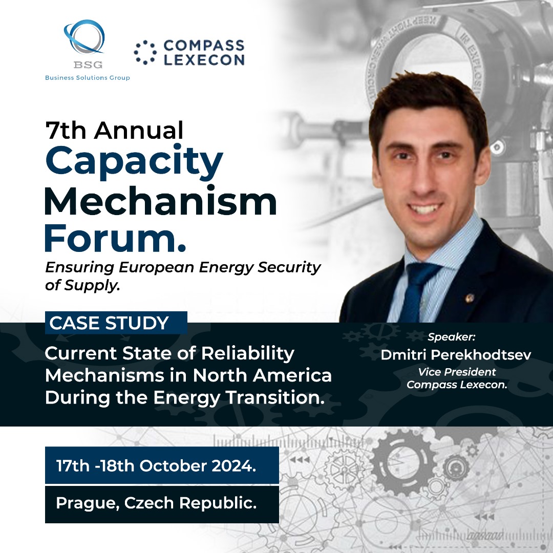 Global BSG (@globalbsg) on Twitter photo Speaker Announcement 💥
for the energy security of supply🔔
<a href="/dperehod/">Dmitri Perekhodtsev</a> ,Vice President from <a href="/compasslexecon/">Compass Lexecon</a> will be one of our speakers at the upcoming Capacity Mechanism Forum in Prague this October.
Learn more:🔎 globalbsg.com/events/7th-cap…
#Mechanism #energy #Prague #Networking Speaker Announcement 💥
for the energy security of supply🔔
<a href="/dperehod/">Dmitri Perekhodtsev</a> ,Vice President from <a href="/compasslexecon/">Compass Lexecon</a> will be one of our speakers at the upcoming Capacity Mechanism Forum in Prague this October.
Learn more:🔎 globalbsg.com/events/7th-cap…
#Mechanism #energy #Prague #Networking