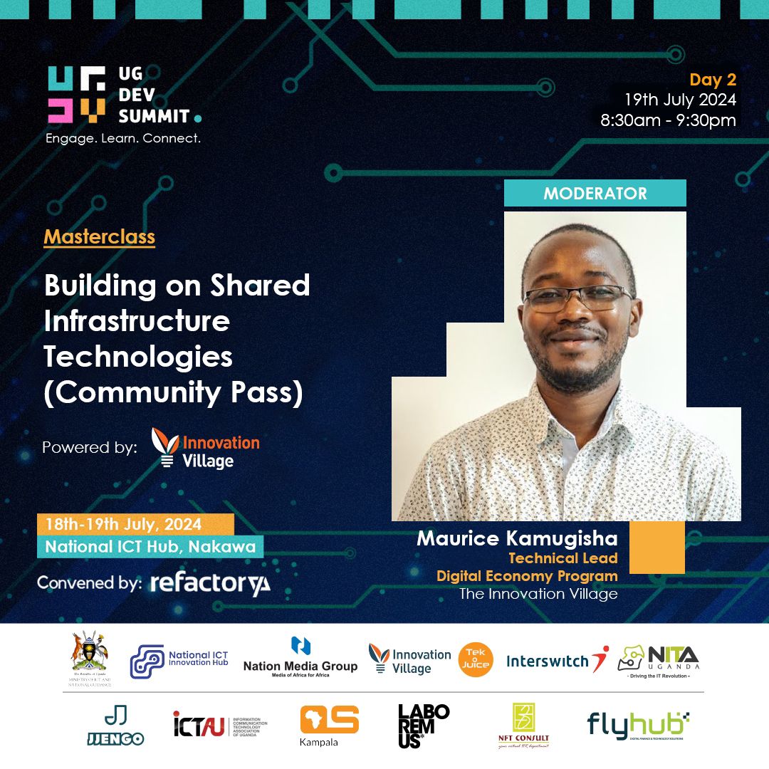 TheVillageUG's tweet image. As the ecosystem gears up for #UGDevSummit, it is evident that Uganda’s developer landscape presents both significant challenges and unprecedented opportunities for young developers. Join us for the #CommunityPass masterclass to discover how developers can leverage shared digital…