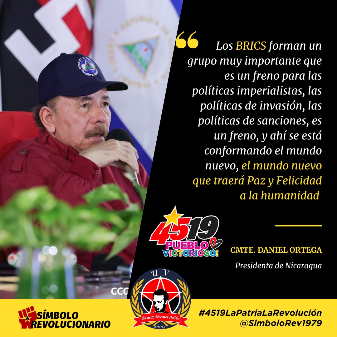 #Nicaragua 
Seguimos luchando por la Paz y Tranquilidad de Nicaragua y el mundo 
#4519LaPatriaLaRevolución #TodosJuntosAl4519 #ManaguaSandinista
