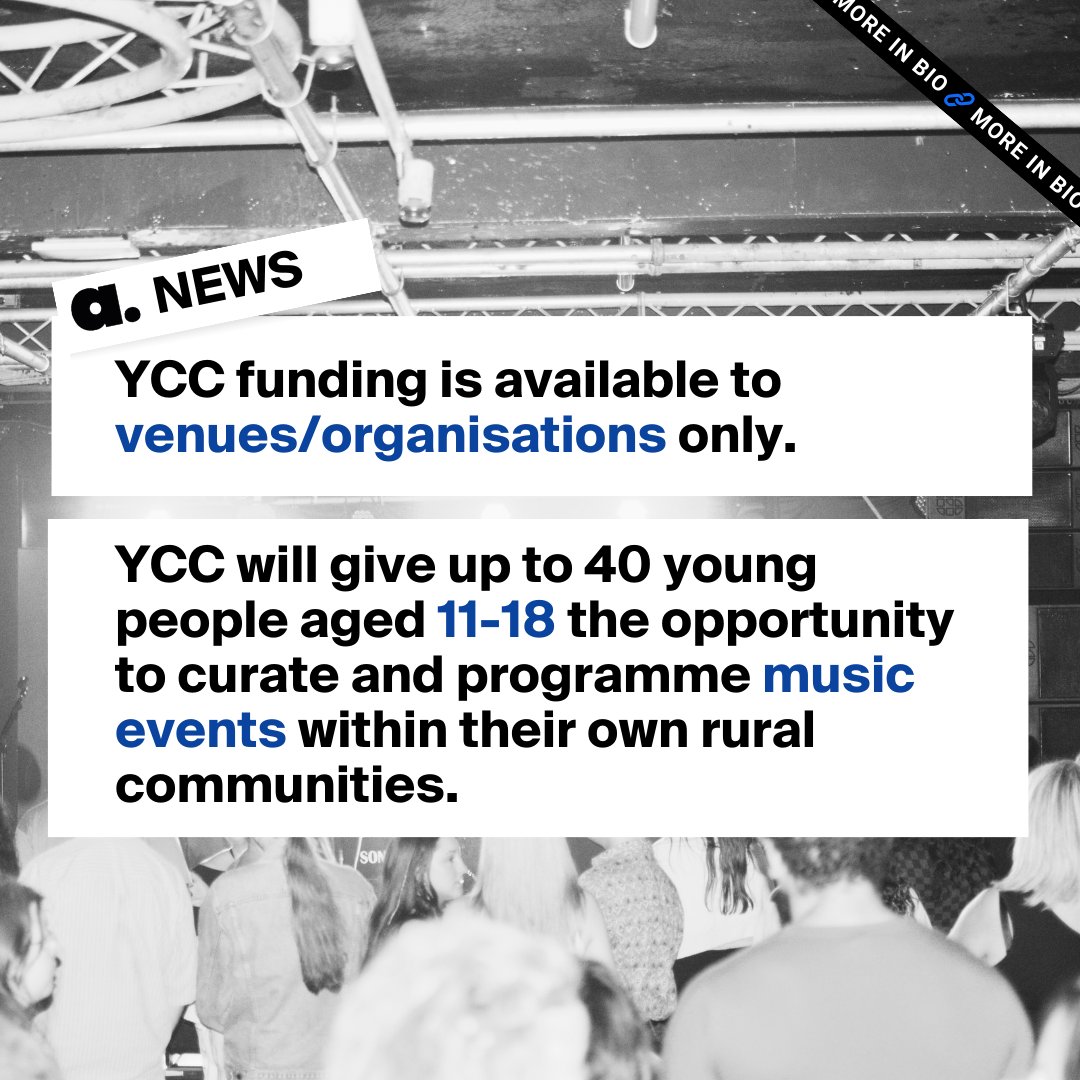 🔔 Anthem has launched a new Atsain fund to support young people living in isolated communities in Wales to improve access to music

Open for applications now!
anthem.wales/apply-for-fund…
