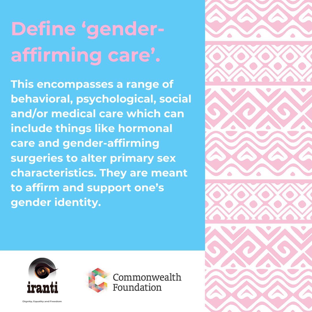 irantiorg's tweet image. We&apos;re happy to share a set of resources to help build knowledge and awareness around #SOGIE. This infographic explains what gender-affirming care is! 
 
#SOGIE