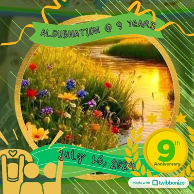 Happy #ALDUBatADN9Years #AlDubNation 💚💚💚