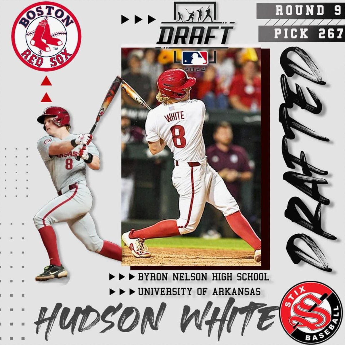 NISDAthletics's tweet photo. Congratulations, Hudson! Former Bobcat headed to Boston! @BnhsHardball https://t.co/8XNoHhj5Ge