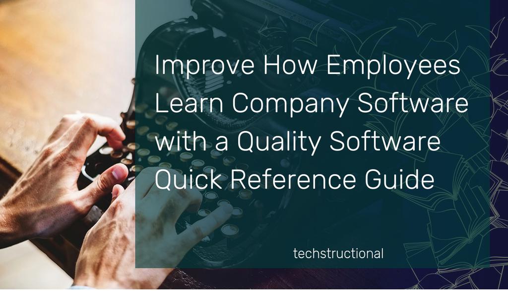 techstructional's tweet image. A quick reference guide can come in many forms for learning company software.
Read more 👉 lttr.ai/AUzYa
#LearningAndDevelopment #Learning #QuickReferenceGuide