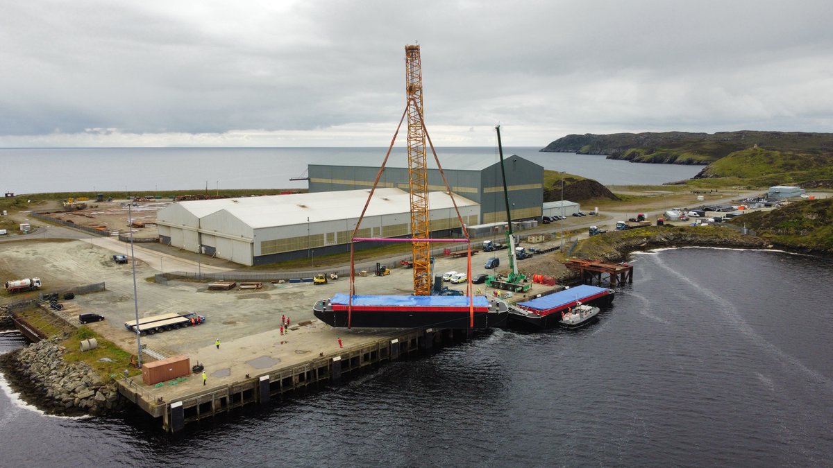 🚢 Erne and Lagan Barge Loadout 🚢

Thrilled to announce the successful loadout of Erne and Lagan barges at Arnish! 🛠️ These are part of our Cory contract for 33 barges, with 14 completed at Belfast and Methil. 

#iif #drivetozero #maritimeengineering #sustainability #cory