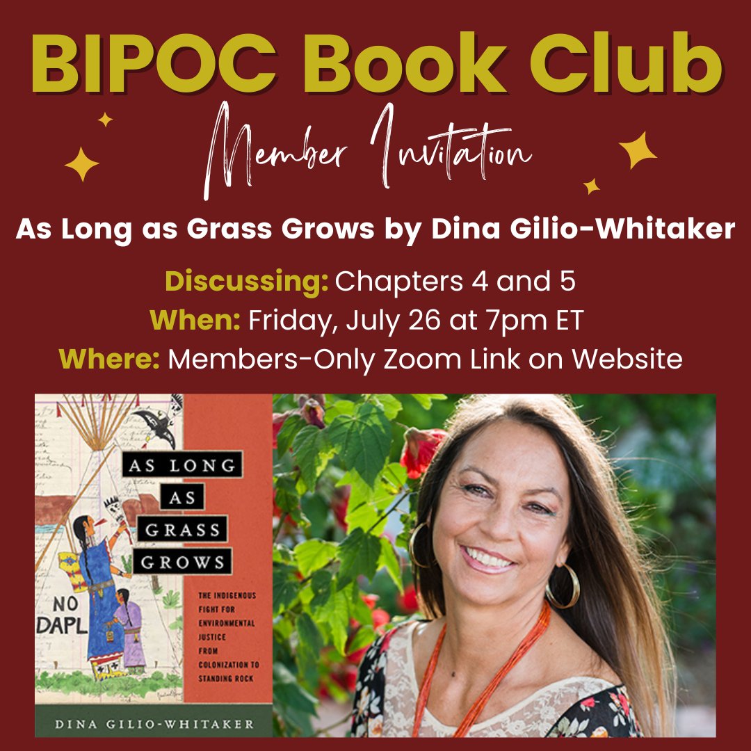 Reminder to join us tomorrow night on Zoom for a discussion of Chapters 4-5! See you there!