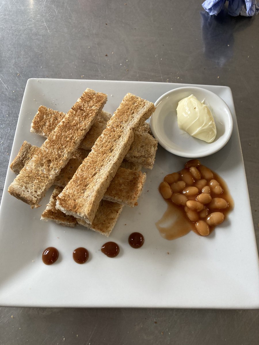 Activities Day, Masterchef challenge 1. Posh beans on toast <a href="/StJohnsAberdare/">StJohnsAberdare</a> @MrsM_SJB <a href="/MrPenhale_SJB/">Mr Penhale</a> <a href="/jasontoghill/">jason toghill</a>