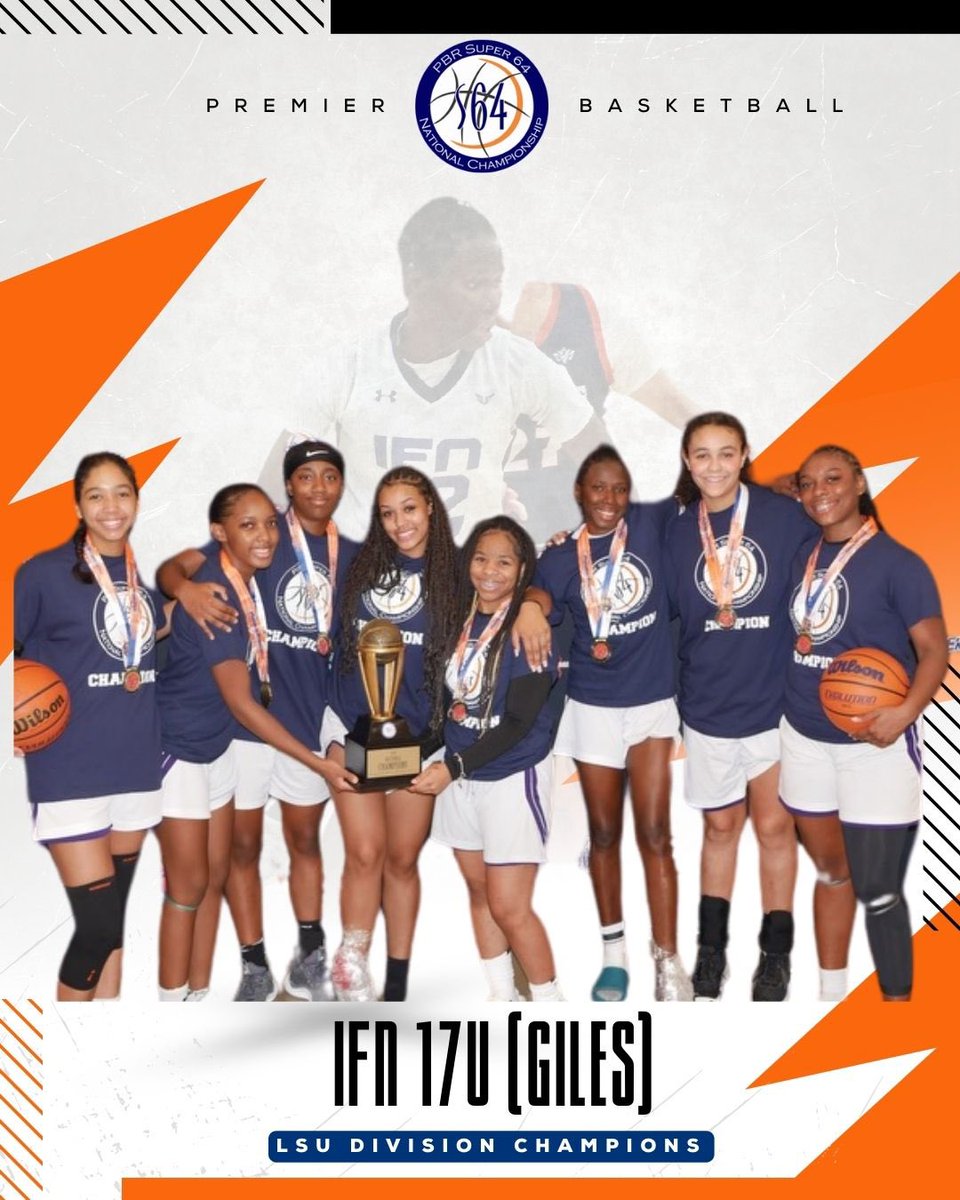 PBRhoops's tweet photo. Congrats to these teams from the LSU Division‼️

🥇 IFN 17U (GILES)
🥈 TEAM ARIZONA RED
🥉 4MT HS WHITE

Championship Monday #Super64

📸  @IFNGUAA, @TeamArizonaBB https://t.co/Z7gMU3qpAX