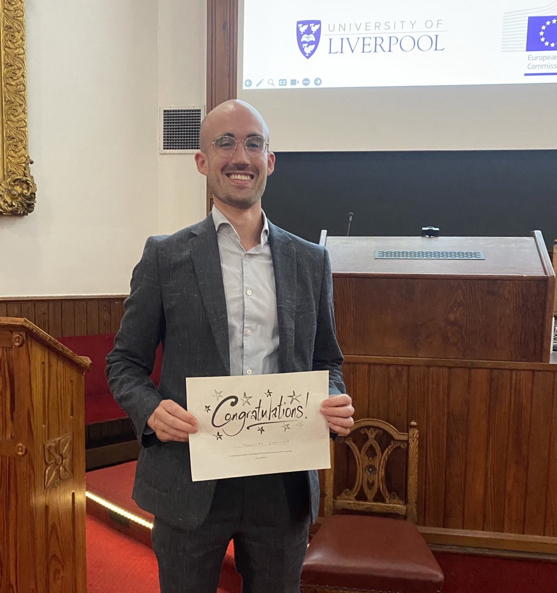 Ainhoa Mielgo (@ainhoamielgo) on Twitter photo It was great to hear about the amazing work that all PhD students in our department <a href="/LivUniCancer/">Molecular & Clinical Cancer Medicine (MCCM)</a> are doing 🤩 Well done to Olivia Smith and Thomas Conley who won the awards for best 1st and 2nd year PhD student presentations 🥳🤩🏆 It was great to hear about the amazing work that all PhD students in our department <a href="/LivUniCancer/">Molecular & Clinical Cancer Medicine (MCCM)</a> are doing 🤩 Well done to Olivia Smith and Thomas Conley who won the awards for best 1st and 2nd year PhD student presentations 🥳🤩🏆