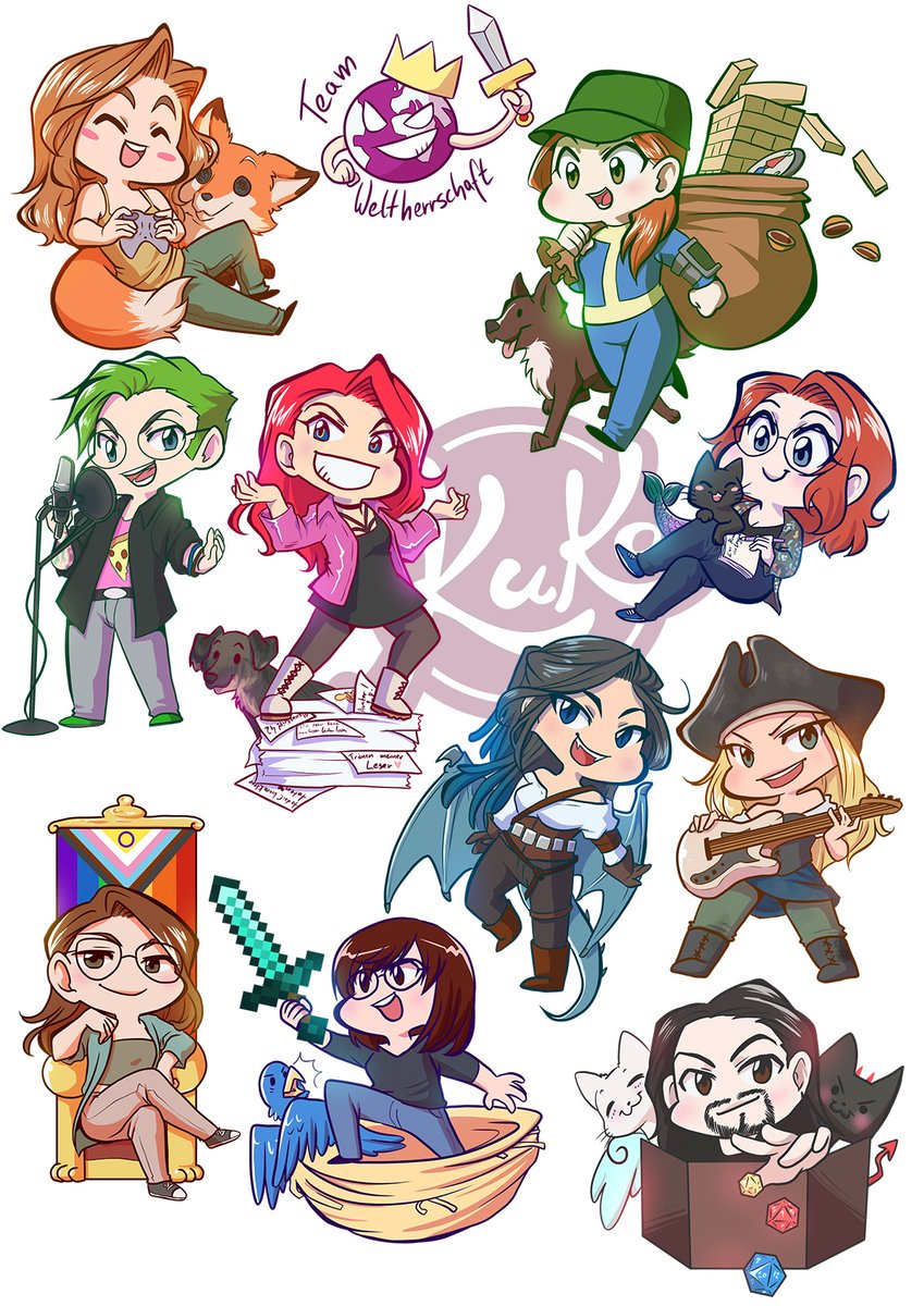 So, endlich ist <a href="/TeamWeHe/">Team Weltherrschaft</a> komplett!