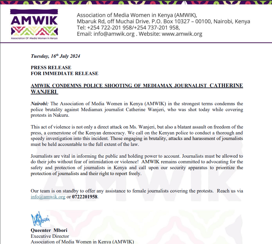 Association of Media Women in Kenya tweet media