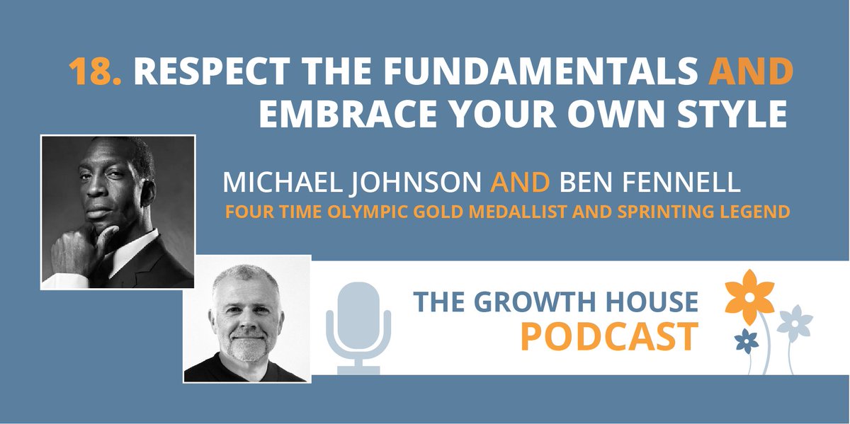 Only 10 days to go until the start of the Paris Olympic Games, so here's our latest podcast with track legend Michael Johnson <a href="/MJGold/">Michael Johnson</a>. Sports fan or not, there is so much wisdom here regarding preparation, pressure and high performance behaviours. Listen: shows.acast.com/5e7b0b500162cb…