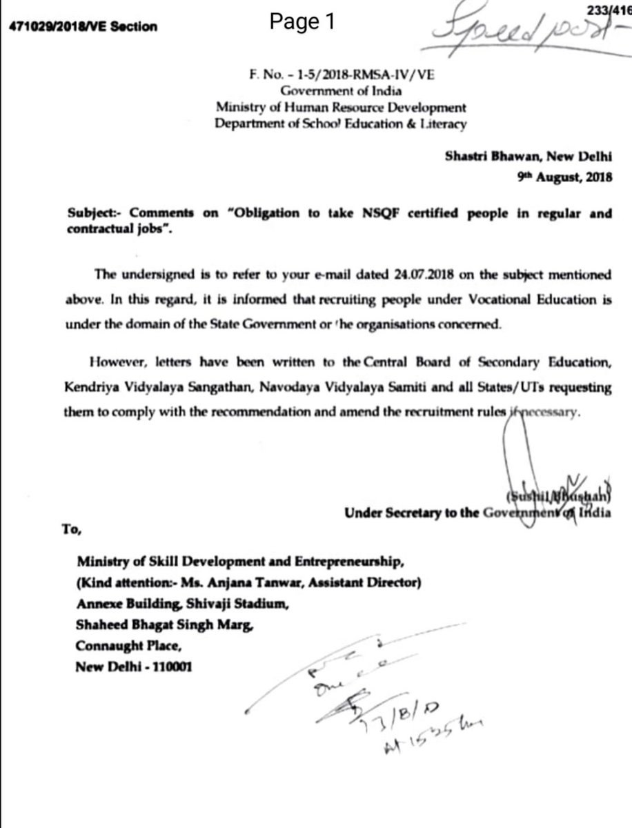 J&K (UT) Vocational Trainers Welfare Association tweet media