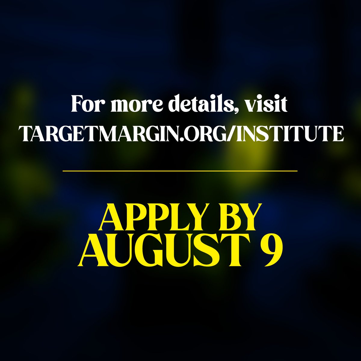 TargetMargin Theater tweet media