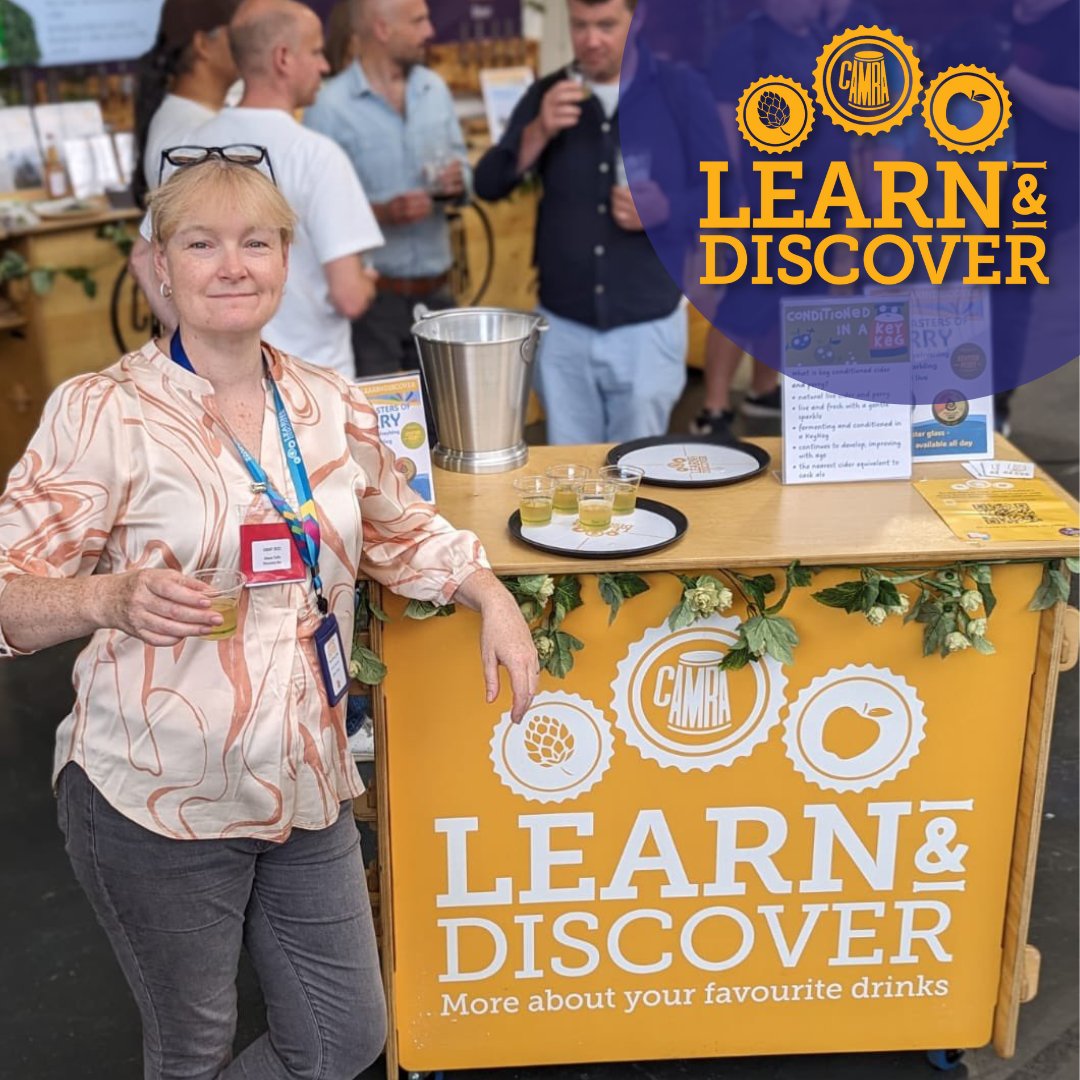 🍺 Drinks educator @Alisongrapesoc (<a href="/inn_hop/">𝗧𝗵𝗲 𝗛𝗼𝗽 𝗜𝗻𝗻 𝗛𝗼𝗿𝗻𝗰𝗵𝘂𝗿𝗰𝗵</a>) will be hosting perry tastings at CAMRA's Discovery Bar at the <a href="/ChelmsfordCAMRA/">Chelmsford and Mid Essex CAMRA</a> Beer Festival this Thursday!

🍐 Learn all about perry &amp; sample some amazing UK perry producers, including <a href="/RossCider/">Ross Cider</a> &amp; <a href="/GreggsPit/">Gregg's Pit</a>, plus many more.
