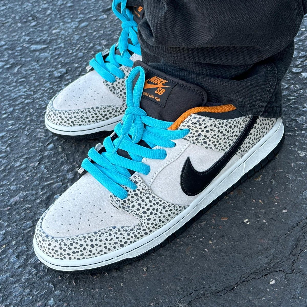 dunk elephant on feet