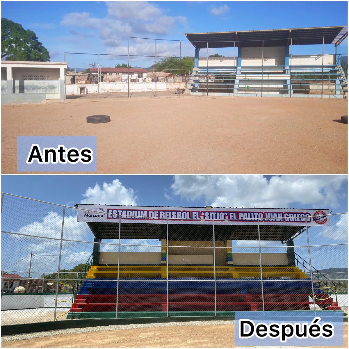 Así trabajamos por un mejor y más bonito municipio gracias a nuestro presidente <a href="/NicolasMaduro/">Nicolás Maduro</a> de la mano de nuestro alcalde <a href="/YulArmas_/">Yul Armas</a>

<a href="/AlessandrelloCG/">Giuseppe Alessandrello</a>
<a href="/YulArmas/">Yul Armas</a>
@juventudydep