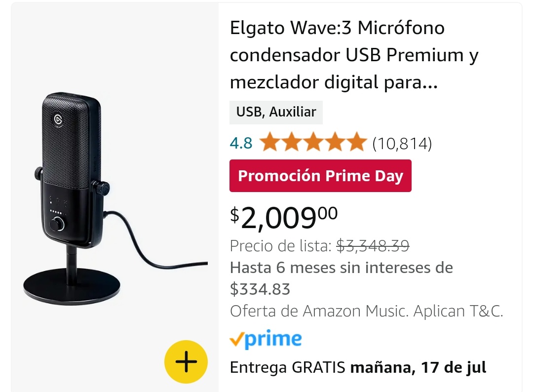 EpsilonGamex's tweet photo. Ya comenzaron los #PrimeDay2024 y hay montón de productos de @elgatoES  en oferta banda! Aprovechen https://t.co/Erd12BnNjl