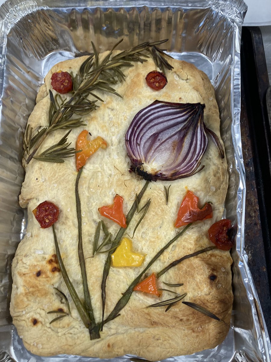 Activities Day, Masterchef 🧑‍🍳 challenge 2, Fine Art Focaccia 🖼️ #starbakers@StJohnsAberdare @MrsM_SJB <a href="/MrPenhale_SJB/">Mr Penhale</a>