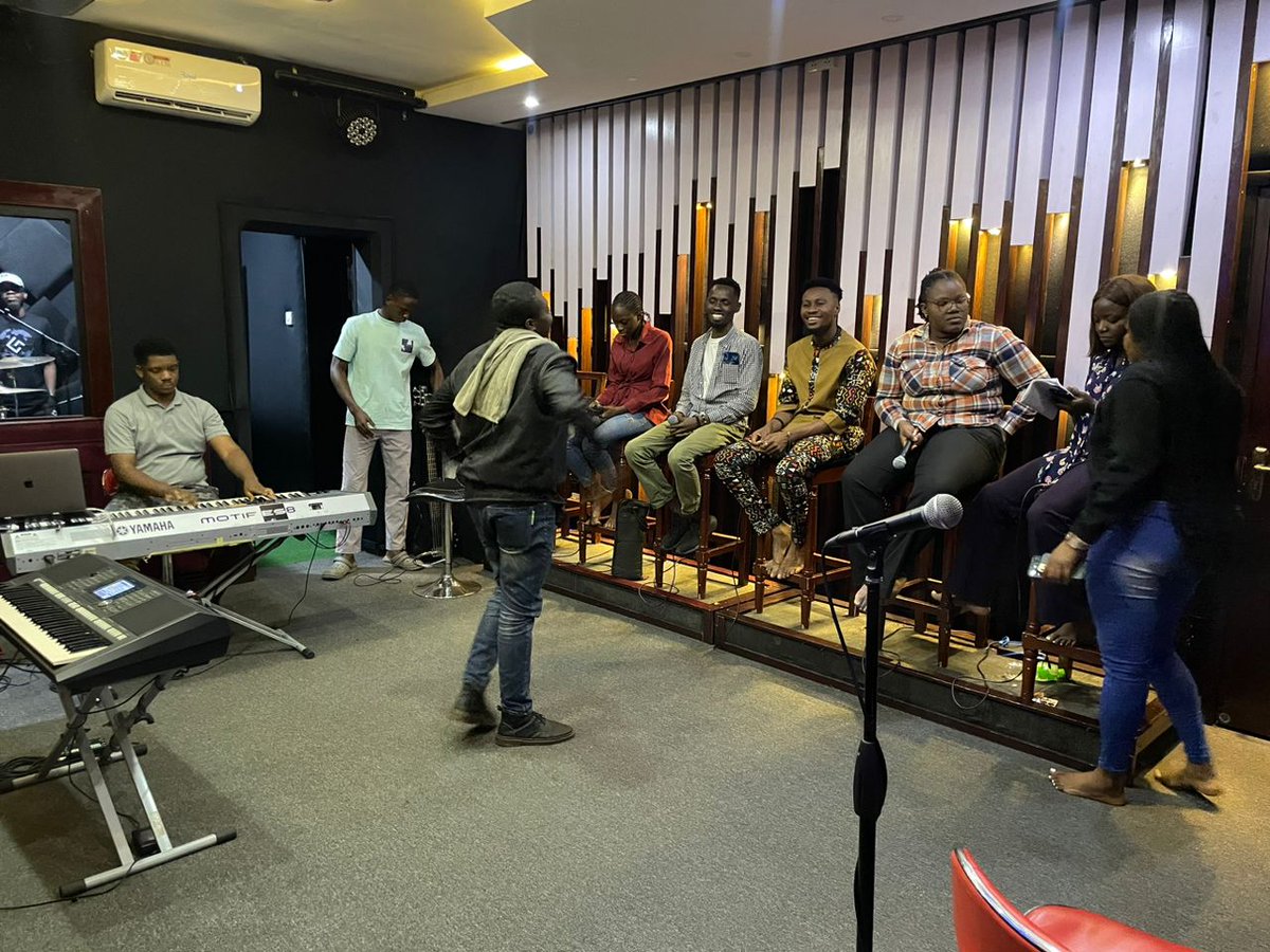 scriptmusicng's tweet photo. It was beautiful having the energetic @d_ambienceglobal stop by for their rehearsal session

Thank you for trusting us to give you a VIP rehearsal treat

We hope to see you around some other time🥰

#scriptmusicstudios https://t.co/7d1hKXGJST