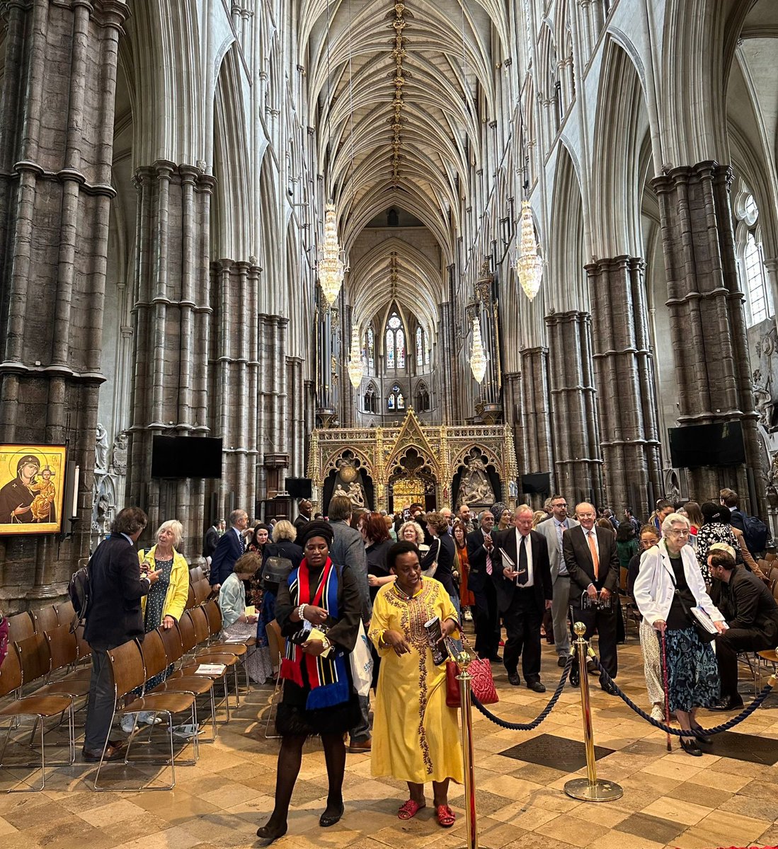 rach_hopkins's tweet image. A privilege to attend the special thanksgiving service celebrating the struggle to end apartheid and 30 years of democracy in South Africa in @wabbey today.

Great to hear from @RonaldLamola, Lord Boateng, @cmcanea and @LordRoyKennedy.

@ACTSA_UK 
#SouthAfrica30