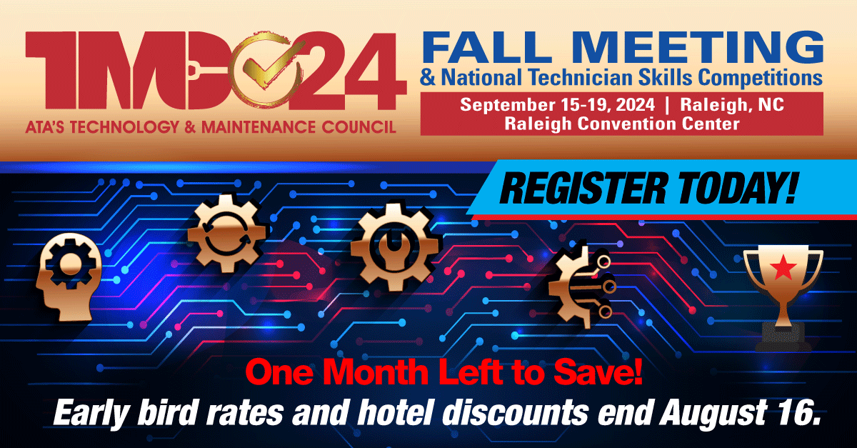 Technology & Maintenance Council (TMC) of ATA tweet media