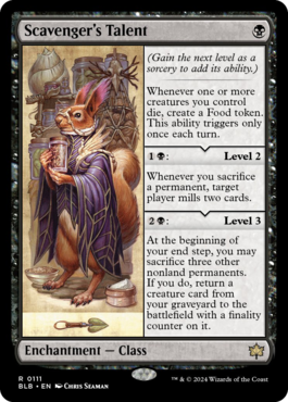 mtg forage cards Magic The Gathering - Bloomburrow - Thornvault Forager