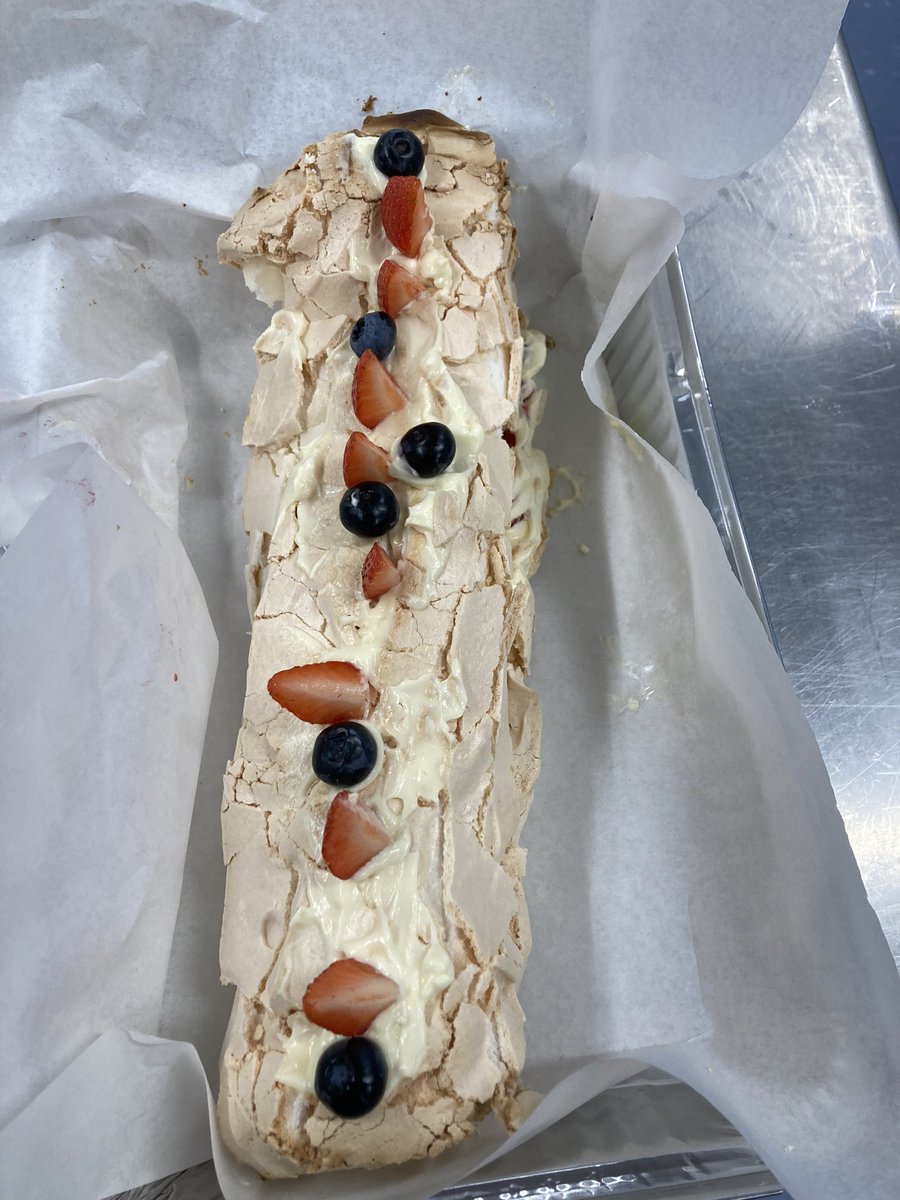 Activities Day, Masterchef 🧑‍🍳 Challenge 3, 🍓 Berry Roulade. A fantastic day with a great group of pupils from Years 7, 8 &amp; 9. <a href="/StJohnsAberdare/">StJohnsAberdare</a> @MrsM_SJB <a href="/MrPenhale_SJB/">Mr Penhale</a>