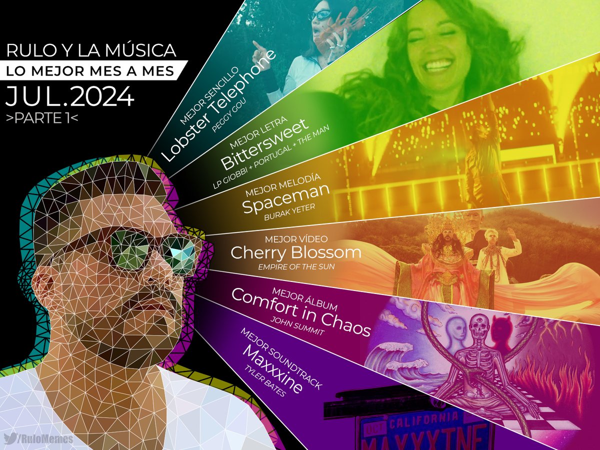 RuloMemes's tweet photo. El año está volando, lo bueno que nos está dejando excelente música nueva.
@RuloMemes #RuloMemes #musica #buenamusica #musicanueva #lomejormesames #Julio2024 #elreggaetonapesta #plur #plurlife #plurislife https://t.co/YpTJF1lBPW