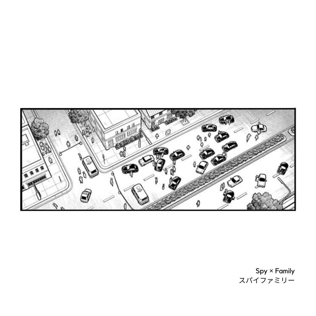 OneMangaFrame's tweet photo. Just a bunch of cars.
#manga #mangaart #mangaframe #mangapanel #anime #spyfamily #spyxfamily https://t.co/UC6nc1L9SJ