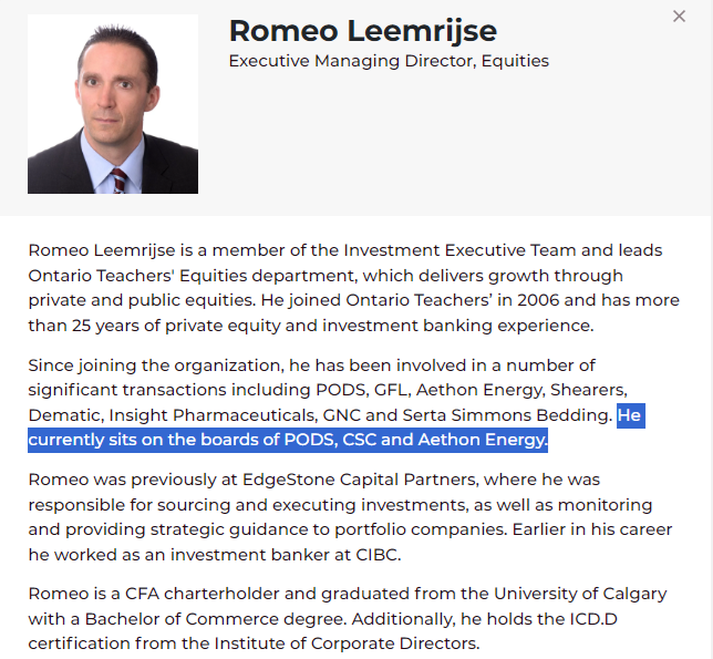 ActionShift's tweet photo. @OTPPinfo 5/ @OTPPinfo has reported nothing to teachers about Aethon Energy- beyond one line in its annual report that OTPP has at least $200mn invested in the oil &amp; gas company. 

The Executive Director of OTPP’s Equities team sits on Aethon’s board of directors. https://t.co/tTTazpyCgi https://t.co/ofOg0idJTN