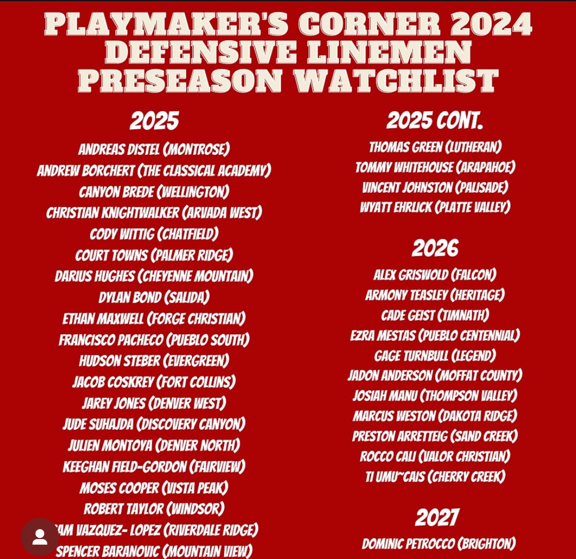 Julien montoya (@julienclassof25) on Twitter photo Thank you <a href="/PlaymakerCorner/">Playmaker’s Corner</a> for adding me to there preseason watchlist for the 2 year in a row!!
<a href="/NorthFBVikings/">North Vikings Football</a> 💜💛 Thank you <a href="/PlaymakerCorner/">Playmaker’s Corner</a> for adding me to there preseason watchlist for the 2 year in a row!!
<a href="/NorthFBVikings/">North Vikings Football</a> 💜💛