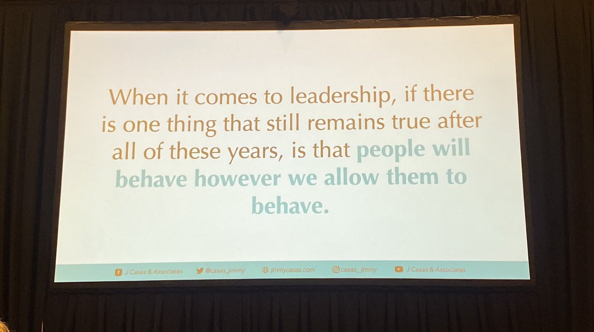 Pay attention to the words on your walls in your hallways…do they match the behavior of the adults in the school.  If you want to fix student behavior, start with the adult behavior.  
<a href="/casas_jimmy/">Jimmy Casas</a> 
YES!!!!!
#Recalibrate #Culturize 
 #principalsUNITED