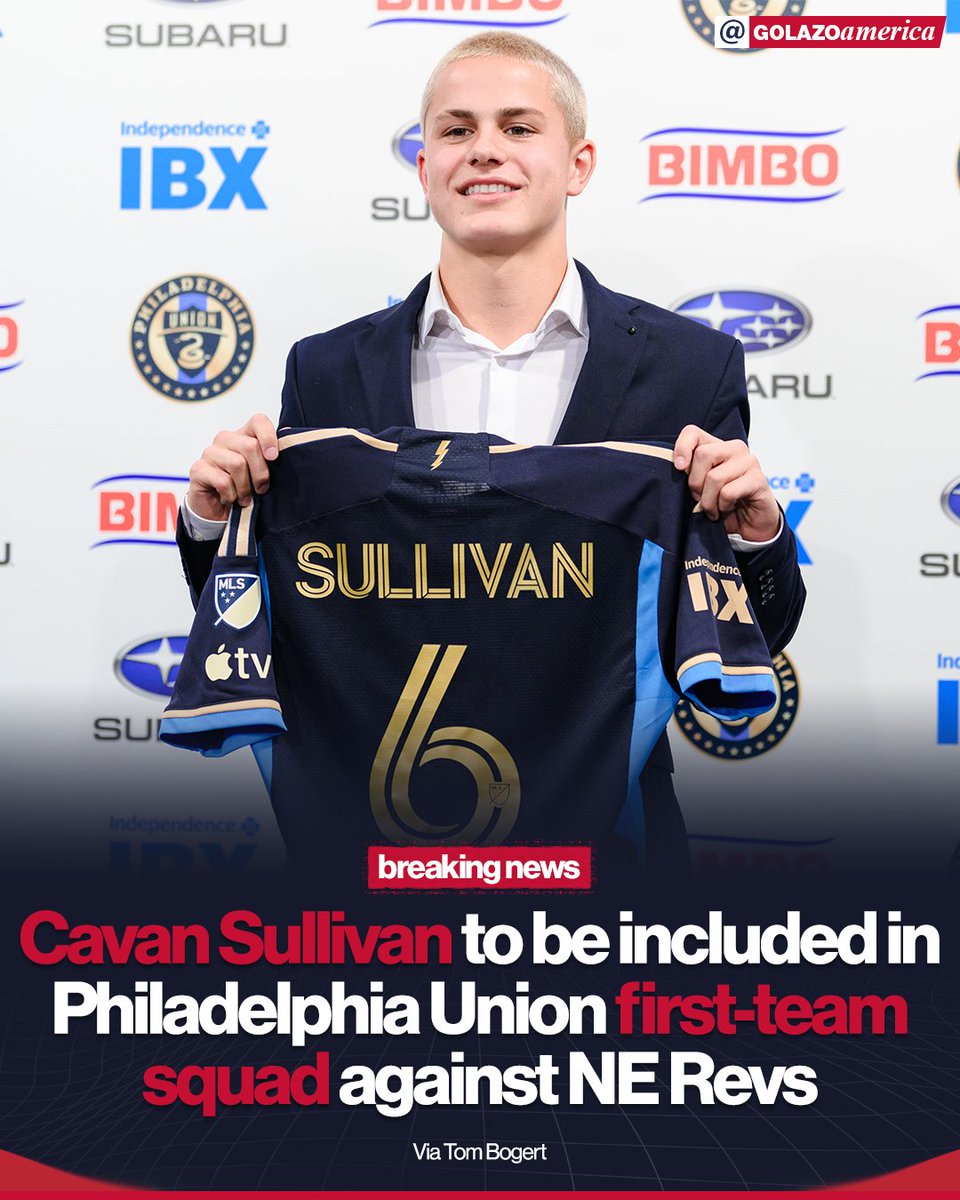Golazo America (@golazoamerica) on Twitter photo The 14-year-old could become the YOUNGEST-EVER debutant for an MLS side at 14 years, 9 months, 19 days if he sees the pitch for <a href="/PhilaUnion/">Philadelphia Union</a> on Wednesday 👀 The 14-year-old could become the YOUNGEST-EVER debutant for an MLS side at 14 years, 9 months, 19 days if he sees the pitch for <a href="/PhilaUnion/">Philadelphia Union</a> on Wednesday 👀