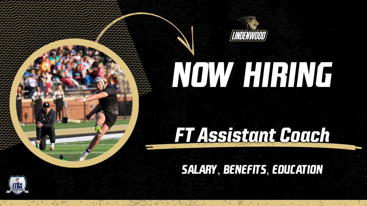 The Lindenwood Men’s Rugby team is seeking a full-time coach to begin work on August 2nd or 16th of this year. Confident coaching is a must, but additional experience in any of the following areas are a plus: administration, operations, analysis.

tinyurl.com/59ehra2d