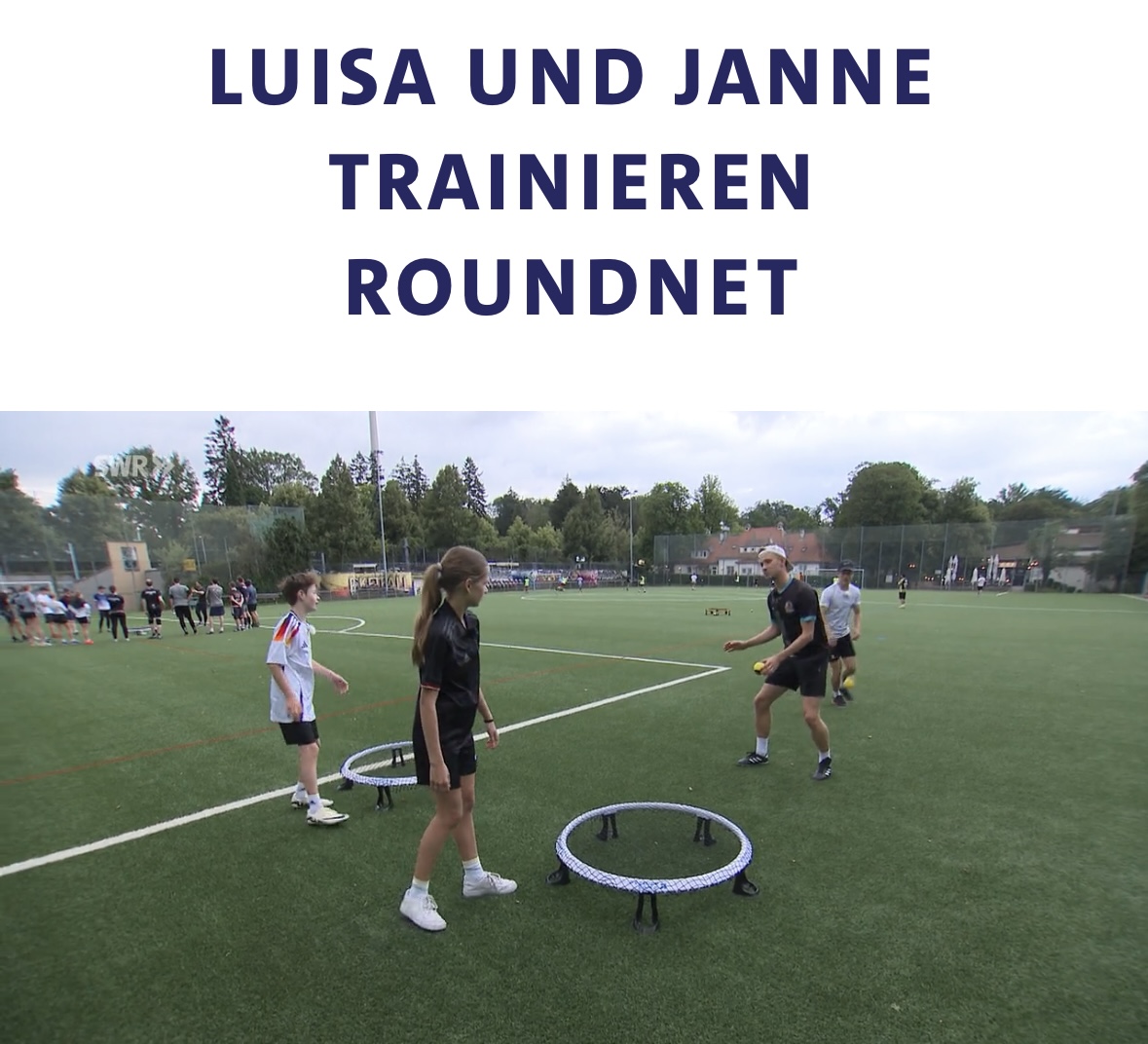 premier_spike's tweet image. Check out the buzz on one of Germany&apos;s top kids&apos; TV shows! 🎉 Luisa and Janne are making waves with Roundnet on the Tigerenten Club! 🌟🏐 Watch their training here: i.mtr.cool/lgkznfetyd

#roundnet #roundnetcommunity #roundnetgermany #premierspike
