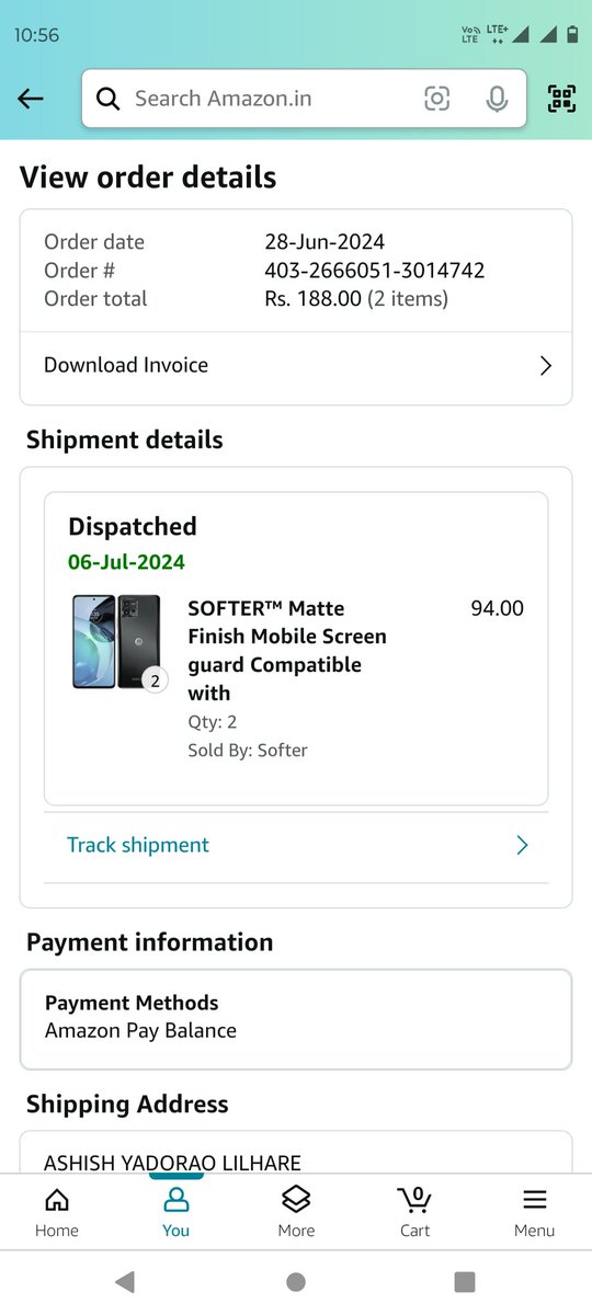 _ashishlilhare's tweet photo. @amazonIN when this is reached to seller and when I get refund? https://t.co/yKWSbvgn0y