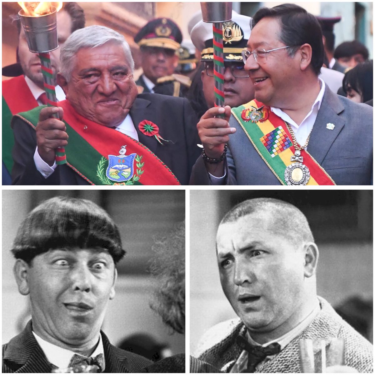 BordilloRoby's tweet photo. Imagínate q trabajas de Ministro de #JanineAñez de adulon tira saco. Y ahora haces alianza con su CARCELERO. Negro: q bien detendré todos mis procesos Tilin: Pobre cojud… igual entrará adentro cuando ya no sirva. Flor de PAYASOS🤡🫏🐀💩#MasiNazis #NegroIncapaz https://t.co/p4vdwGTG7R