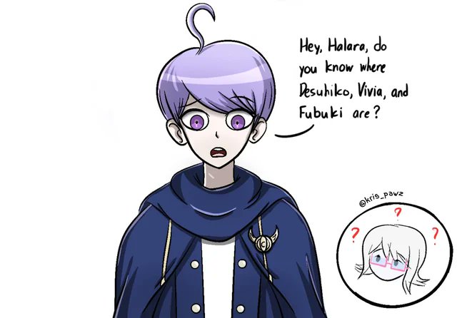 kris_pawz's tweet photo. That’s not how hide-and-seek works, Yuma

#masterdetectivearchives #raincode #raincodefanart #yumakokohead #halaranightmare https://t.co/CutyBjA7BU