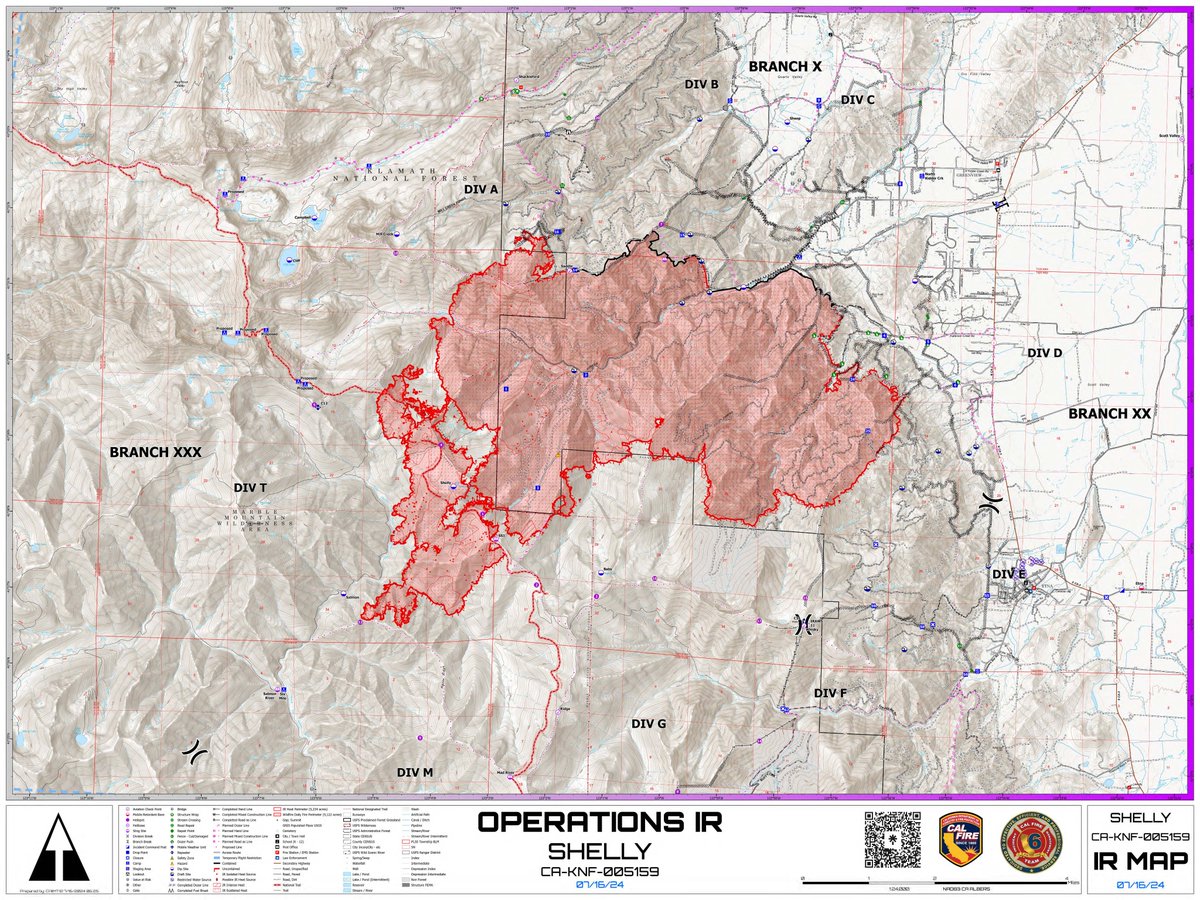 #ShellyFire
Morning Update: July 16, 2024

<a href="/CALFIRESKU/">CAL FIRE SKU</a> 
<a href="/SiskiyouSheriff/">Siskiyou County Sheriff</a> 
<a href="/SiskiyouOES/">Siskiyou County OES</a>