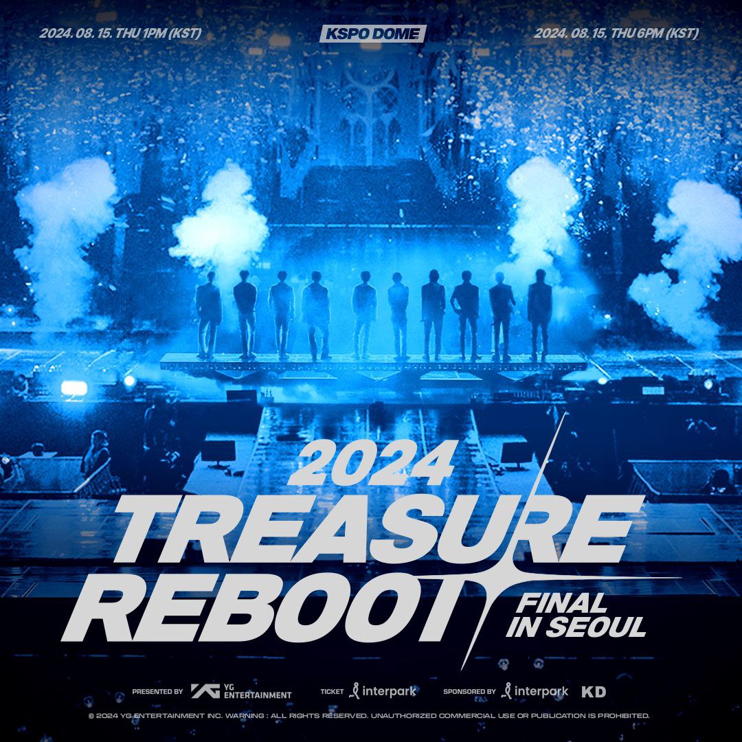jpihoon's tweet photo. On August 15, we will conclude the 2024 TREASURE RELAY TOUR [REBOOT] with not one but two shows in the KSPO Dome. We're ready to give it everything we've got on stage after such an amazing voyage full of passionate crowds. This is the finale; don't miss it. https://t.co/w3mVZqYV7M