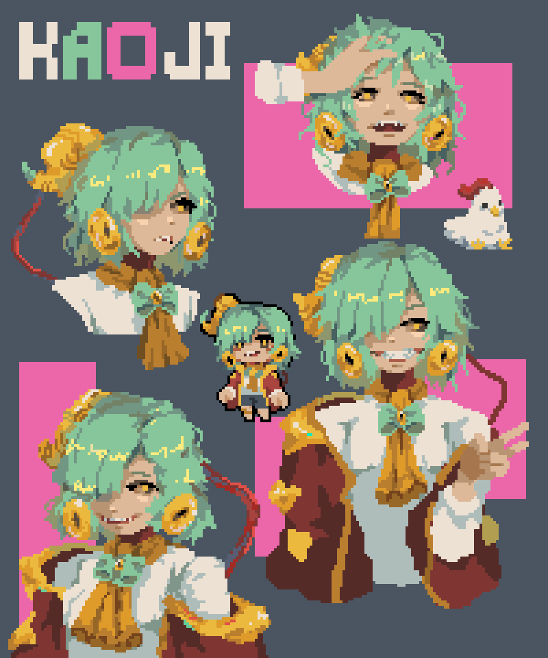 #pixelart #ドット絵
my friend's oc