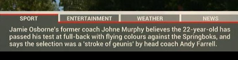 LarWright's tweet photo. RTE caption obviously typed by a real ‘geunis’ https://t.co/royJxpNteX