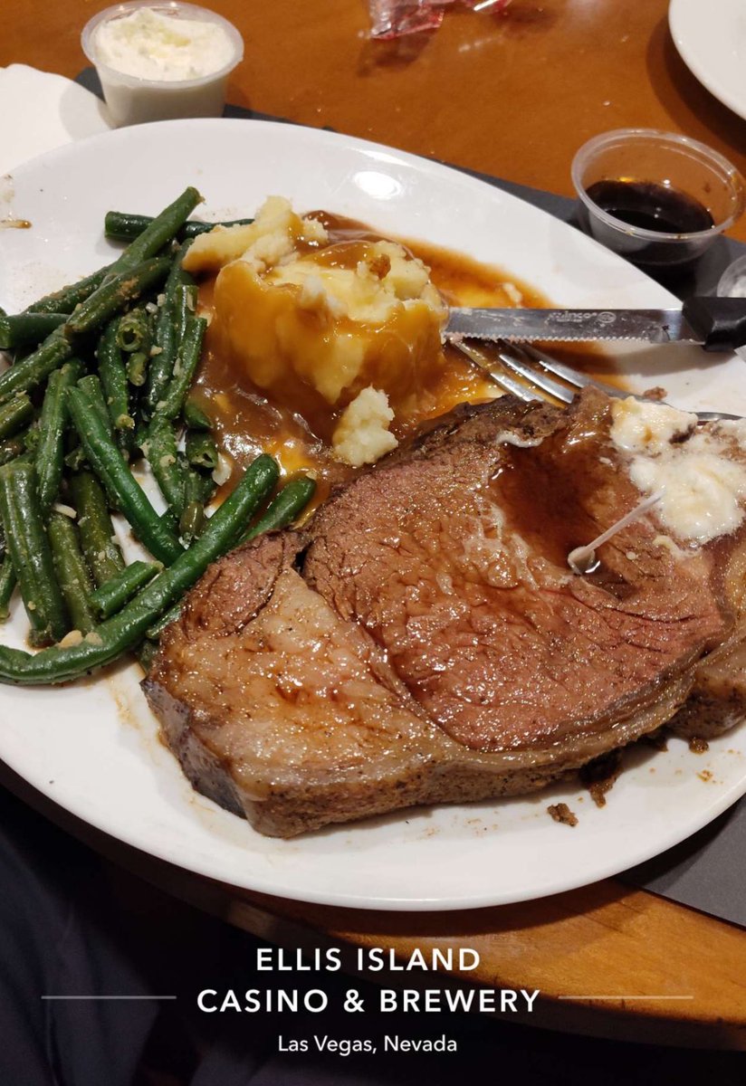 Vegas Ellis island wonderful dinner.