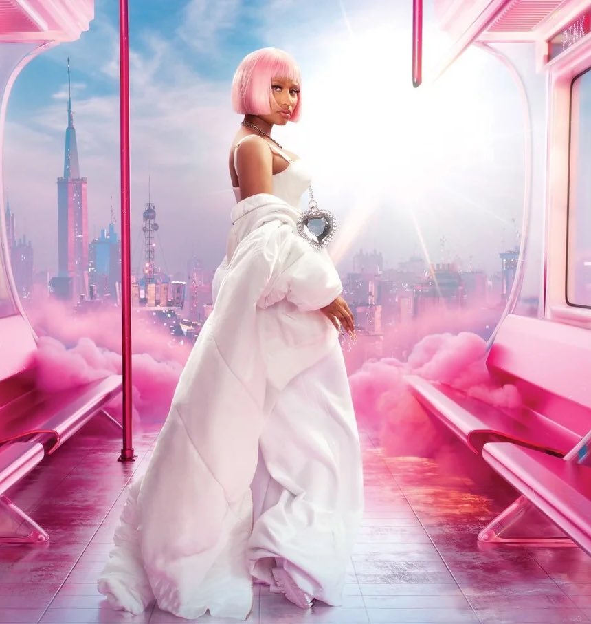 PopBase's tweet photo. Nicki Minaj has wrapped the first leg of her Pink Friday 2 World Tour, which went on to become the highest-grossing female rap tour of all time. 

A second leg kicks off in September. https://t.co/qD7gUtRhZJ