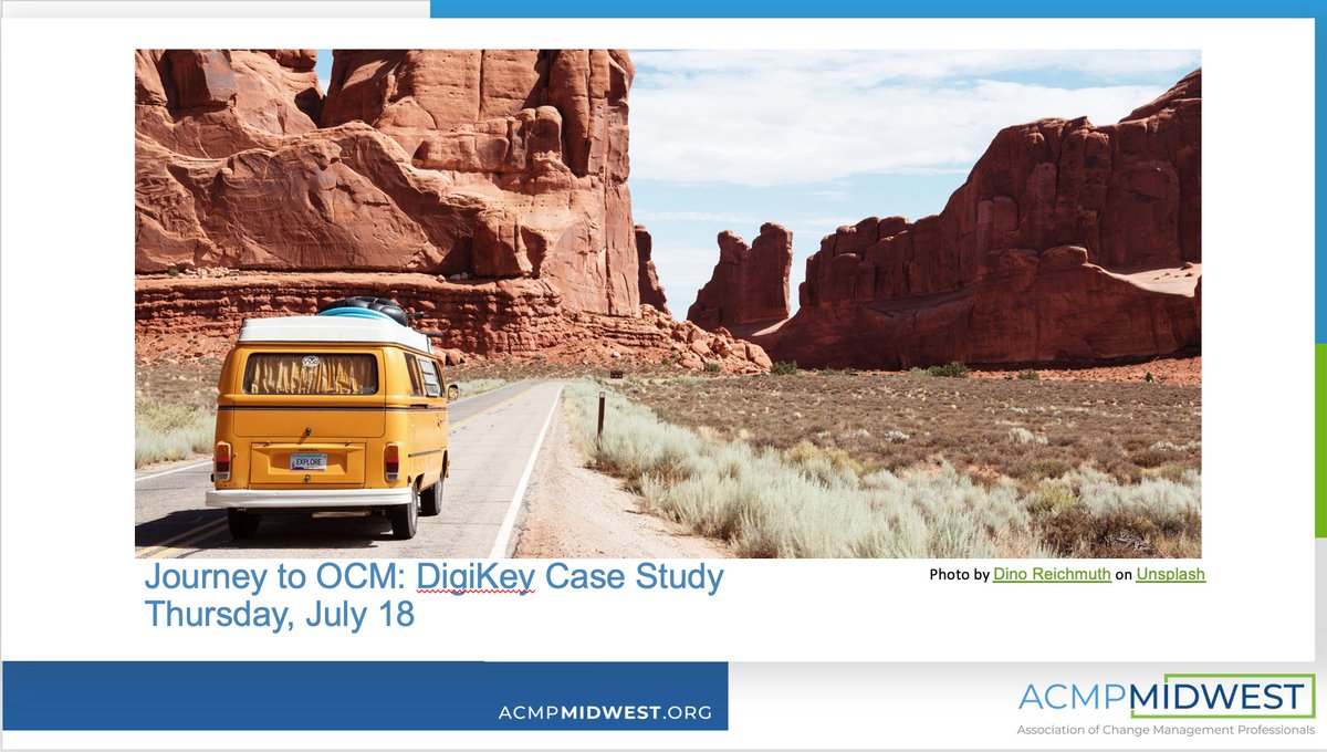 Join us for an <a href="/ACMPMidwest/">ACMP Midwest Chapter</a> webinar, The Journey to OCM this Thursday, July 18 at 1 pm Eastern.